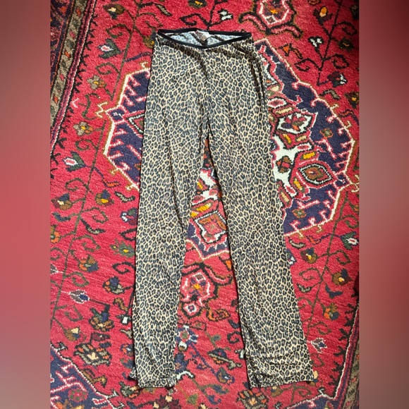Vintage playboy sheer cheetah pants - Picture 5 of 6